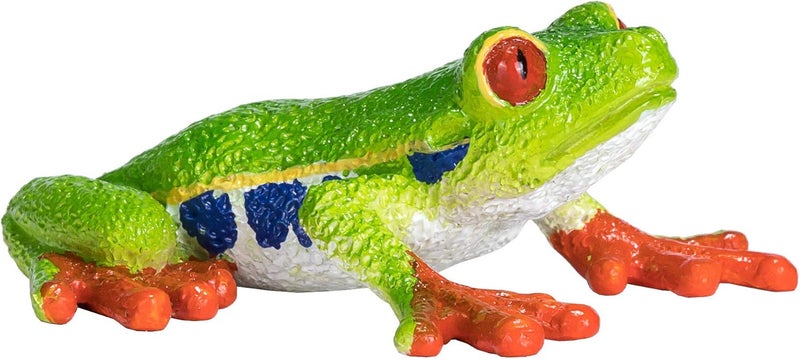 MOJO Red Eyed Tree Frog Realistic International Wildlife Hand Painted Toy Figurine - Image 1